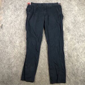 Ted Baker London Pants 34 Mens Chino Navy Blue Business Casual Straight Dress
